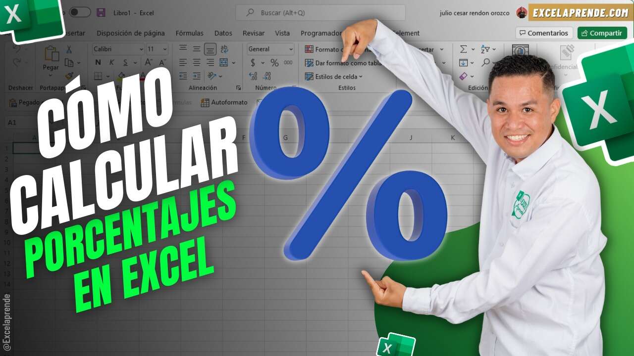 ✔️ Cómo trabajar con porcentajes en ✅ Excel sin morir en el intento
